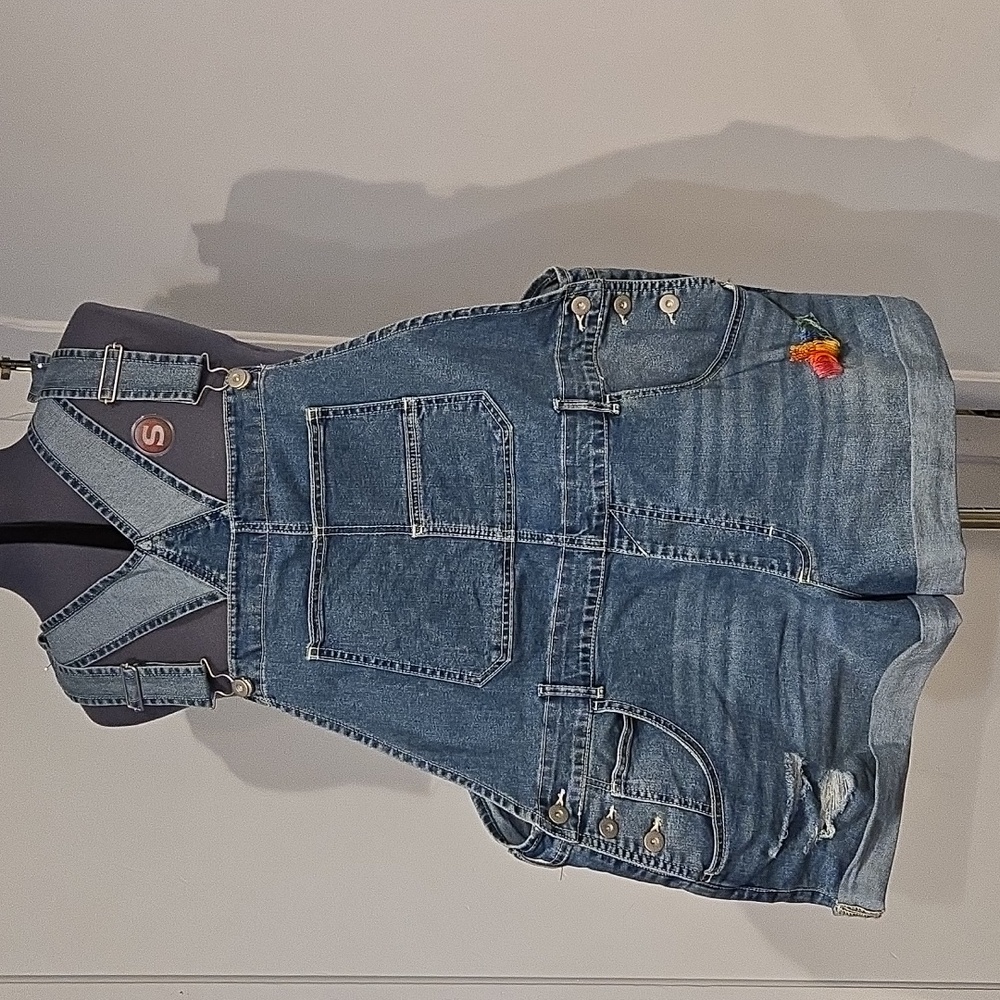 No Boundaries Blue Denim Women Jeans Overalls